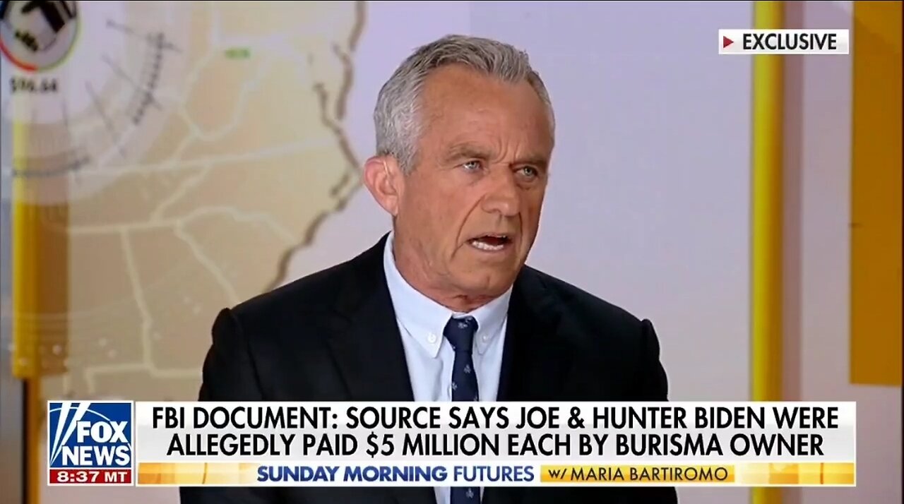 RFK Jr Calls For A Real Investigation Into The Biden Crime Family