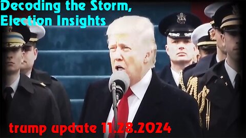 Eye of the Storm "Q Drops" - Decoding the Storm, Election Insights::