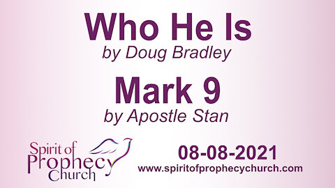 Spirit of Prophecy Church - Sunday Service 08/08/2021