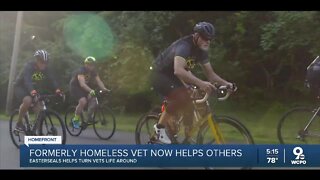 Former homeless veteran now helping others turn their life around