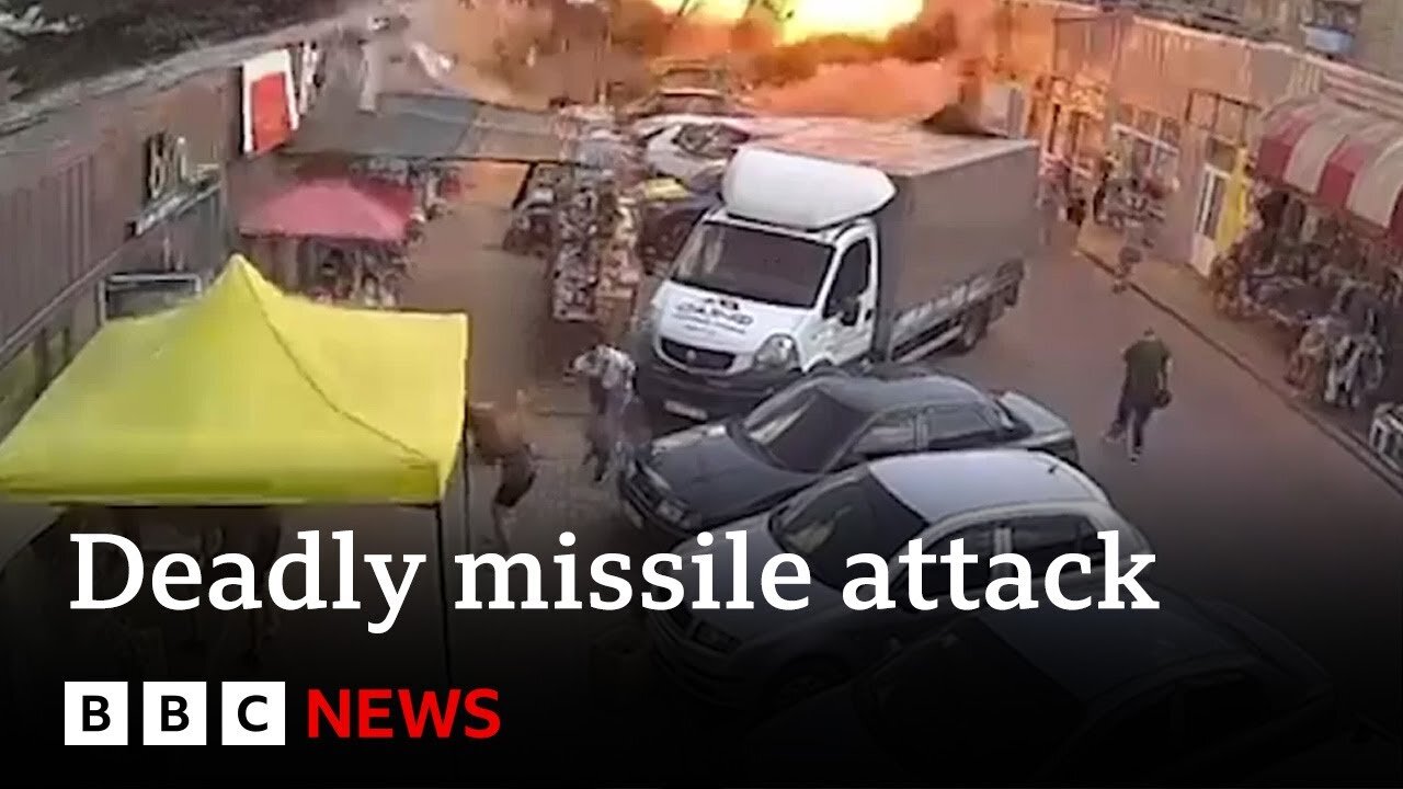 Ukraine war: Russian missile attack kills at least 16, says Zelensky - BBC News