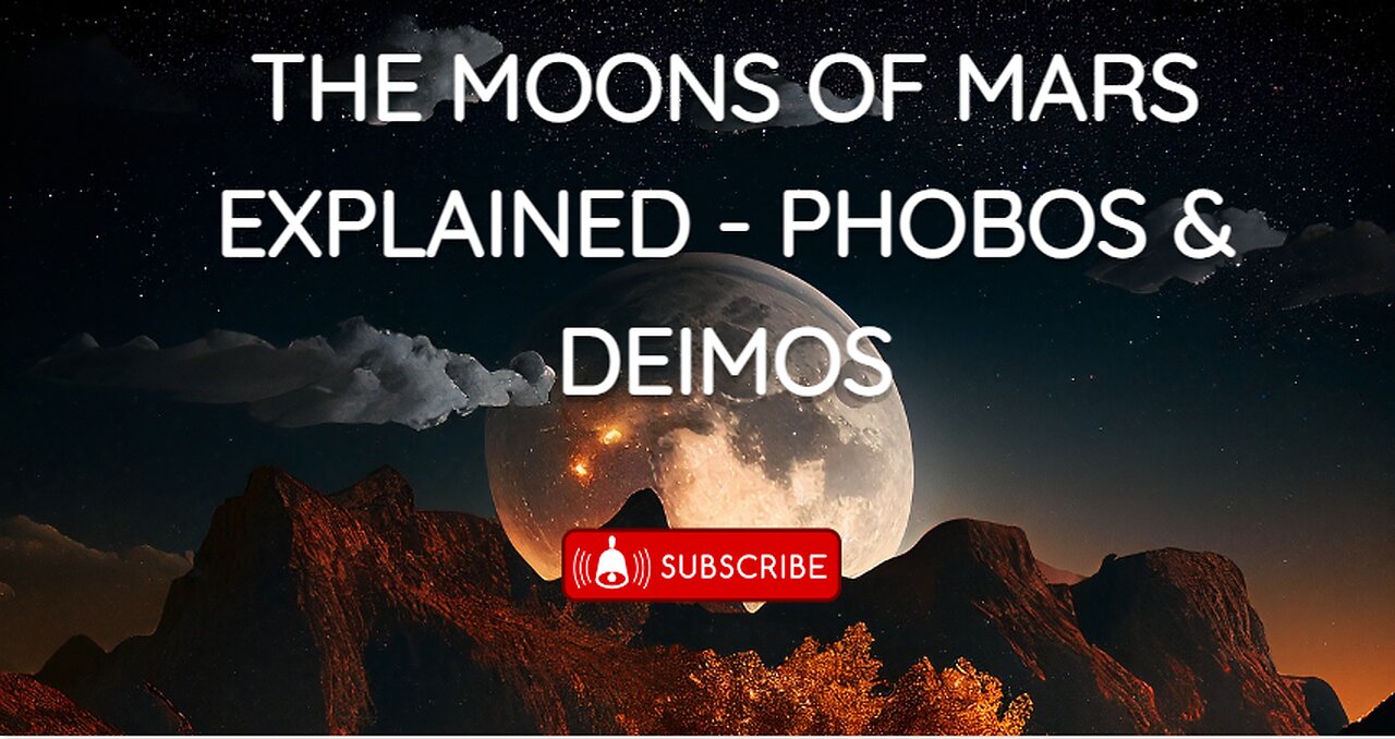 The Moons of Mars Explained - Phobos & Deimos