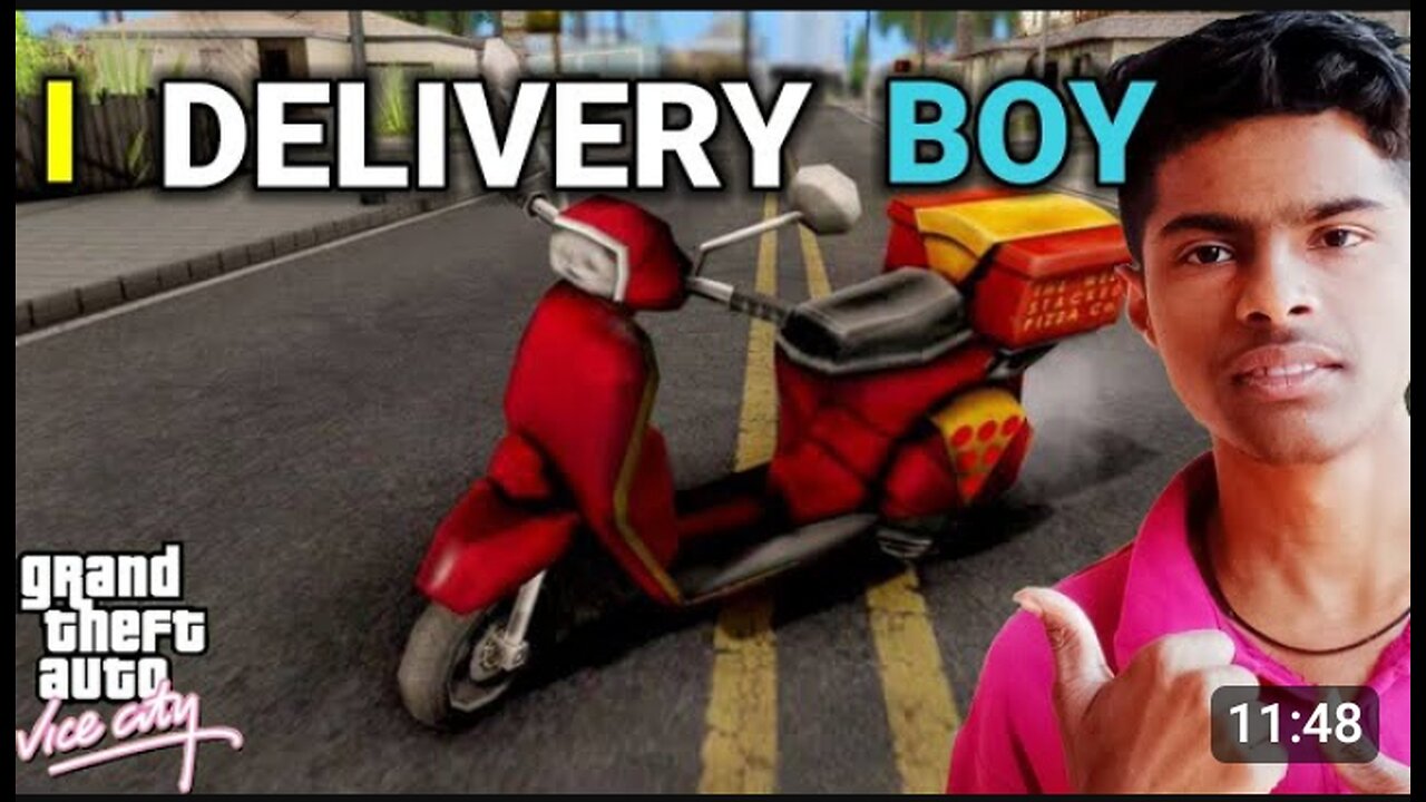 I BECOME A DELIVERY BOY | GTA VICE CITY