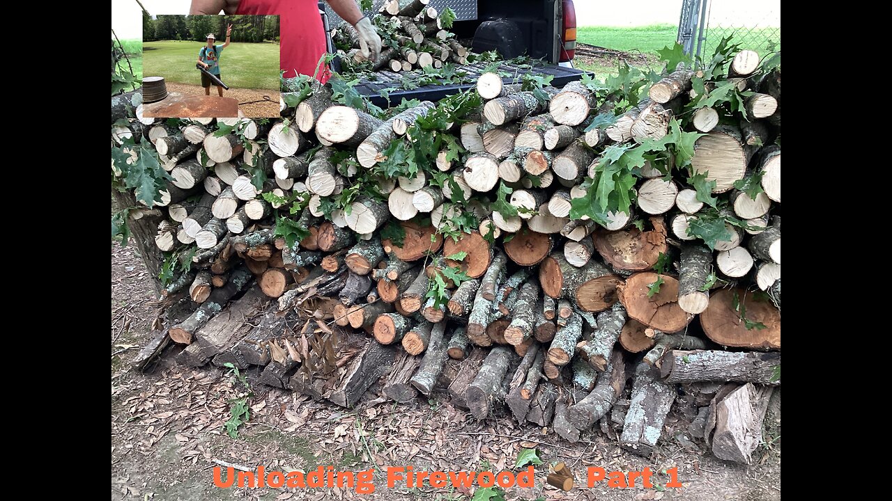 Unloading Firewood Part 1