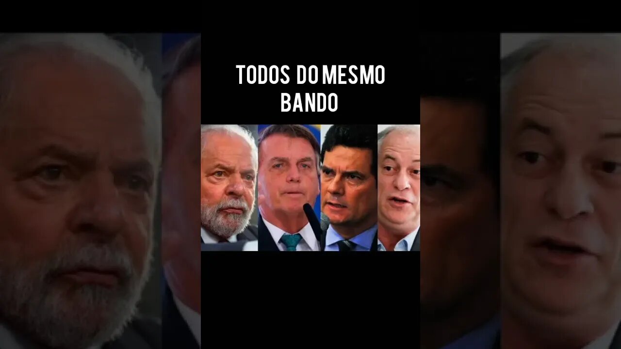 TODOS DO MESMO BANDO E O POVO É O GADO