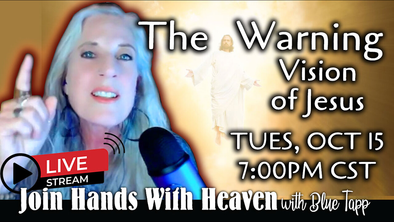 Blue Tapp LIVE! The Warning - Worldwide Vision of Jesus