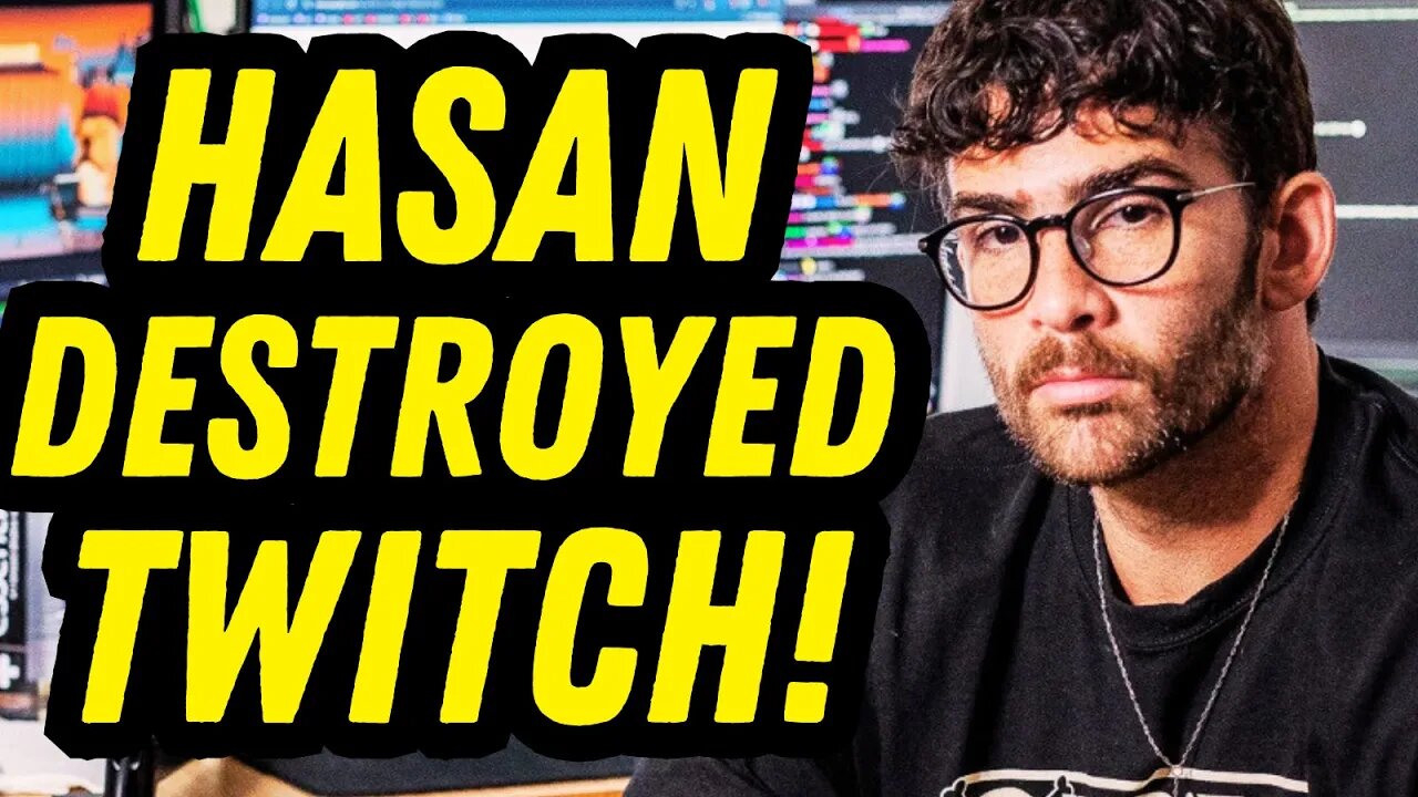 Twitch Adpocalypse: Hasan Piker Ruins Everything, Companies Flee!