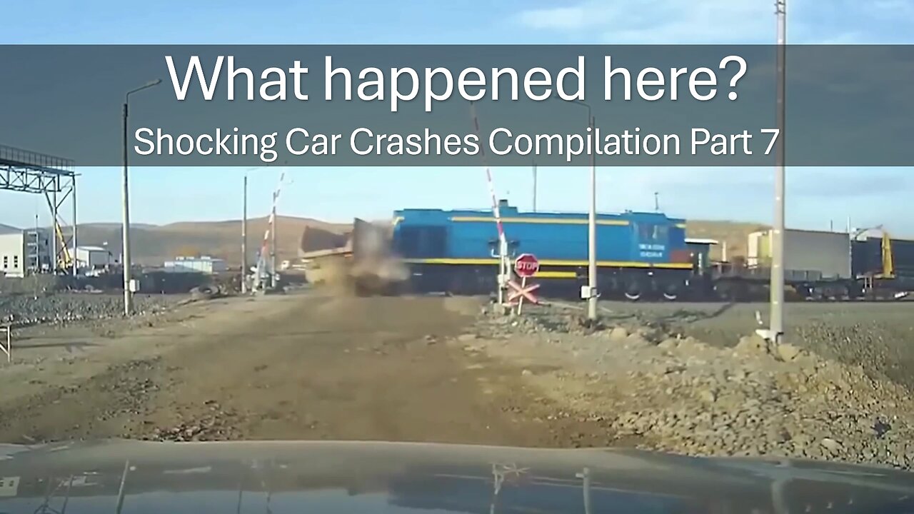 What happened here? Shocking Car Crashes Compilation Part 7