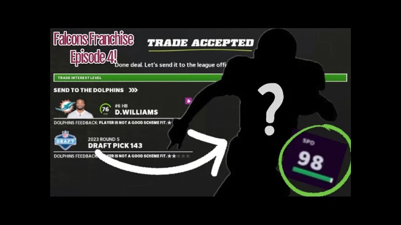 We just traded for one of the fastest players in the game! Atlanta Falcons Madden Franchise | Ep. 4