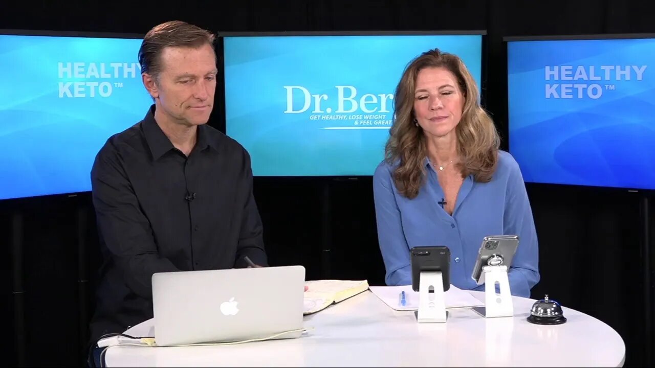 Join Dr. Berg and Karen Berg for a lively discussion on KETO and IF