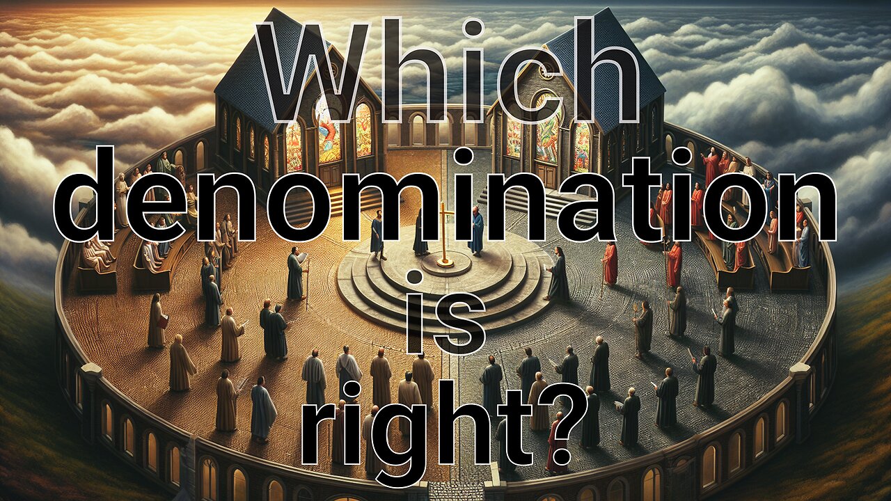 Which denomination is the right one? #Christian #religion