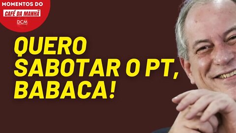 O papel de Ciro Gomes será o de dificultar a eleição do PT | Momentos do Café da Manhã do DCM