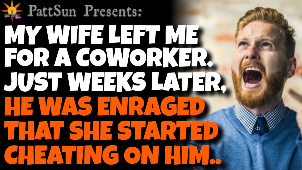 CHEATING WIFE left me for her coworker. Just weeks later, he's angry that she cheated on him too