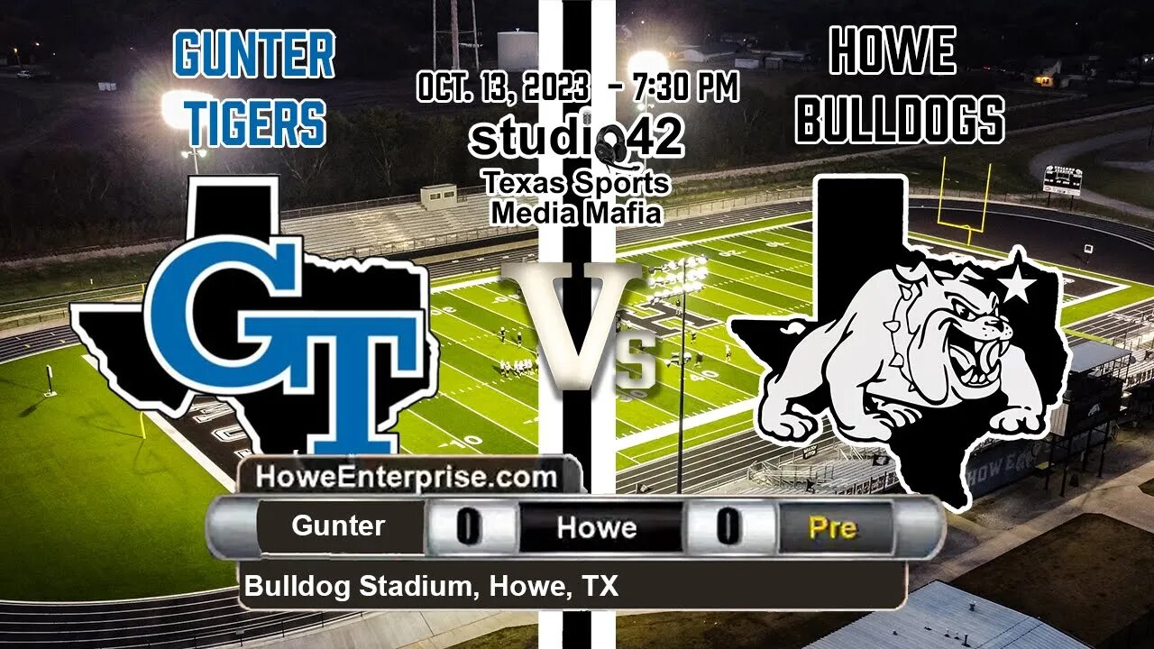 Gunter Tigers at Howe Bulldogs, 10/13/2023