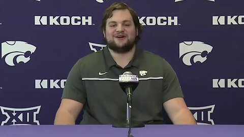 Kansas State Football | Cooper Beebe Press Conference | March 9, 2021