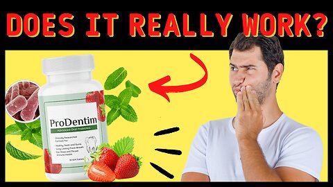 PRODENTIM ⚠️ REALLY WORKS? ⚠️ - PRODENTIM REVIEWS - CAN THIS SUPPLEMENT IMPROVE YOUR BREATH?