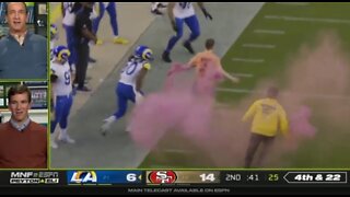 Rams Defenders DEMOLISH Football Streaker