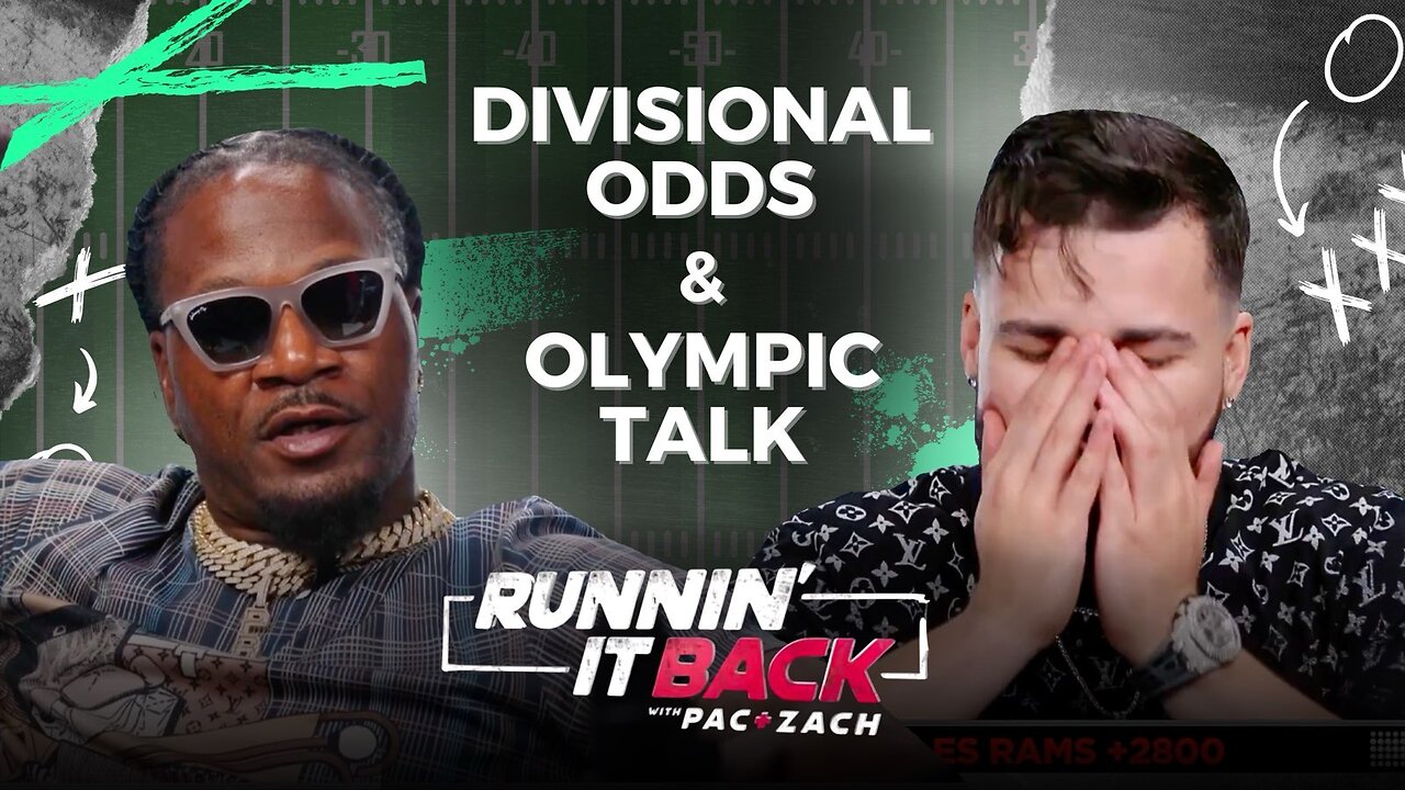 Divisional Odds & Olympic Talk 🏈🏅 | Runnin' It Back with Pac and Zach