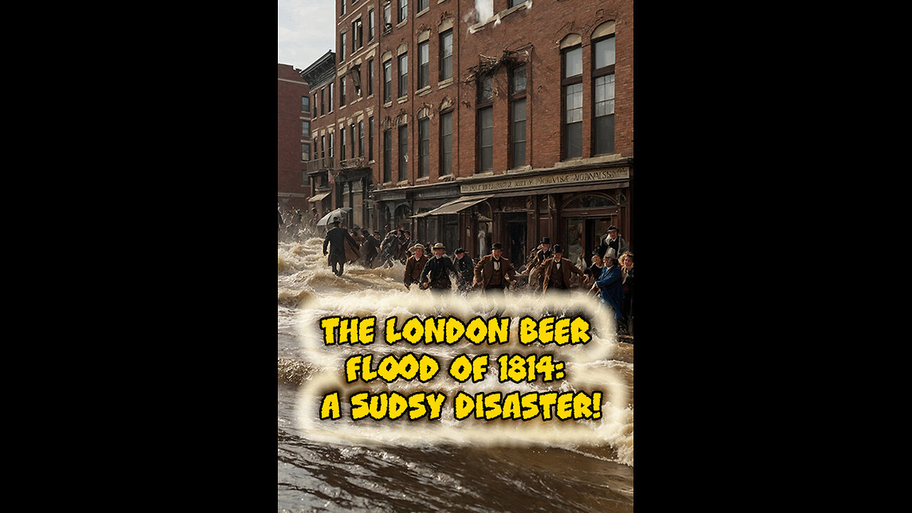 The London Beer Flood of 1814: A Sudsy Disaster!