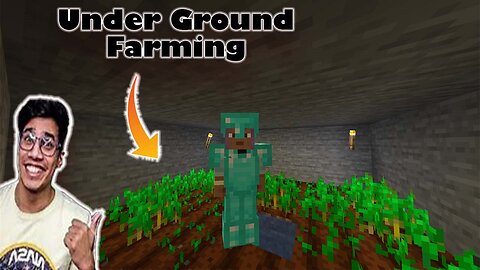 Making Underground Farming | Minecraft Survival Series | Gameplay #5