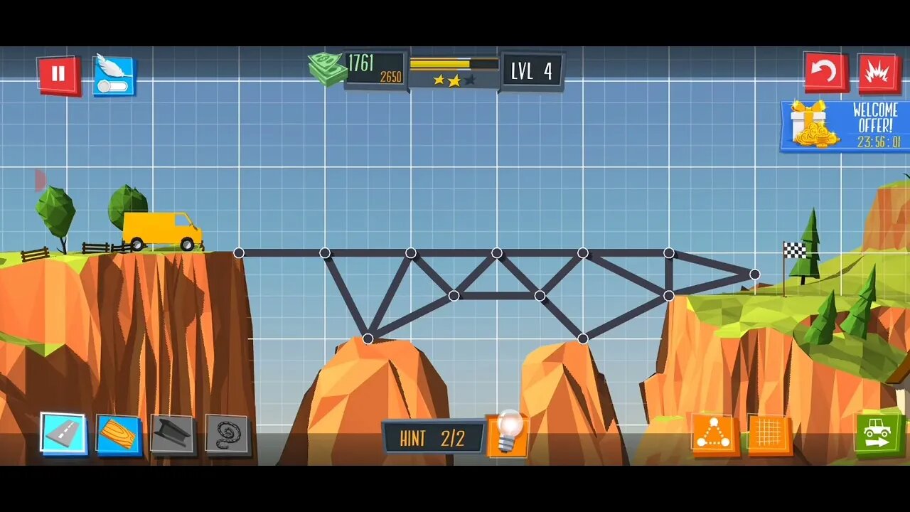 Build a Bridge - Level 4