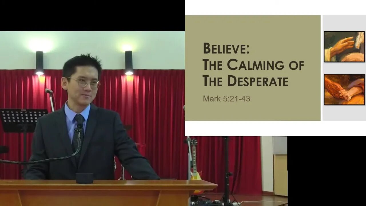 Believe: The Calming of the Desperate (23 July 2023)