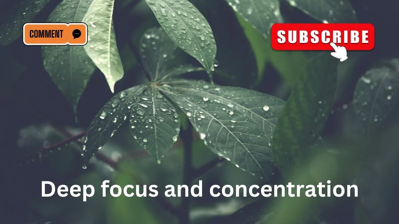 Deep focus and concentration Meditation Music