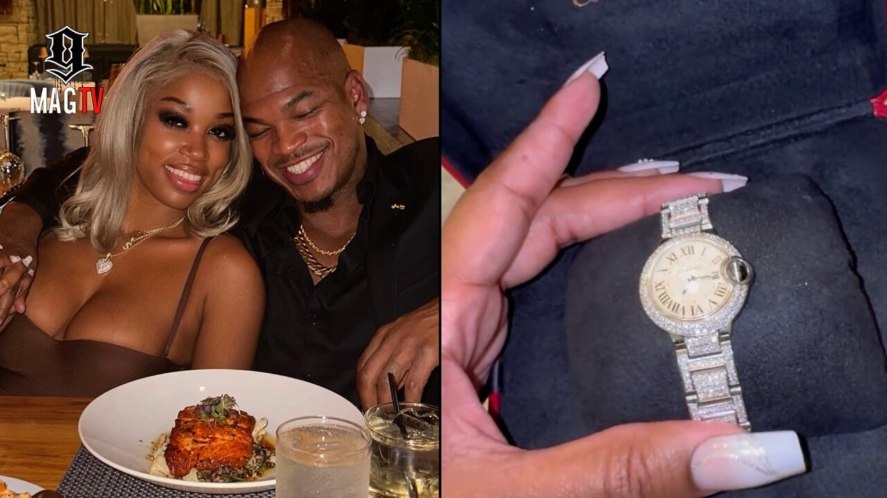 Ne-Yo Gifts One Of His 3 "GF's" Bella A Cartier Watch For Her B-Day! ⌚︎