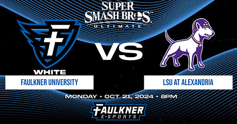 Smash Bros.- Faulkner White vs. Louisiana State University at Alexandria (10/21/2024)