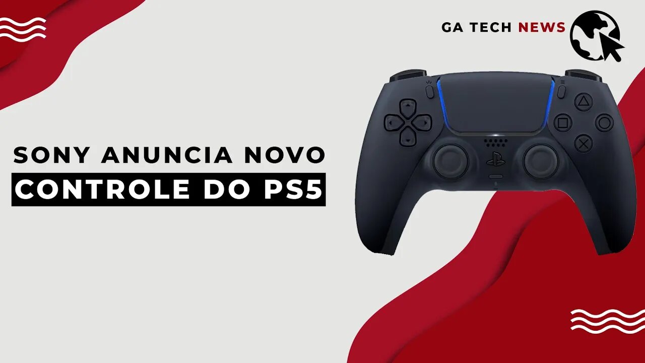 Sony anuncia controle do PS5 com ajuste de pressão nos botões