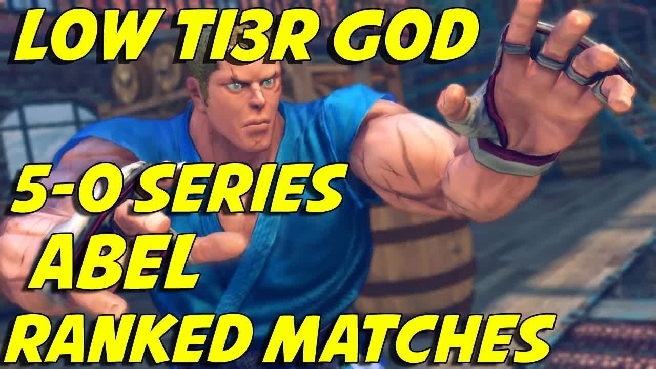 L0W TI3R G0D SSF4AE 2012 Ranked matches 5-0 series #6 [Low Tier God Reupload]