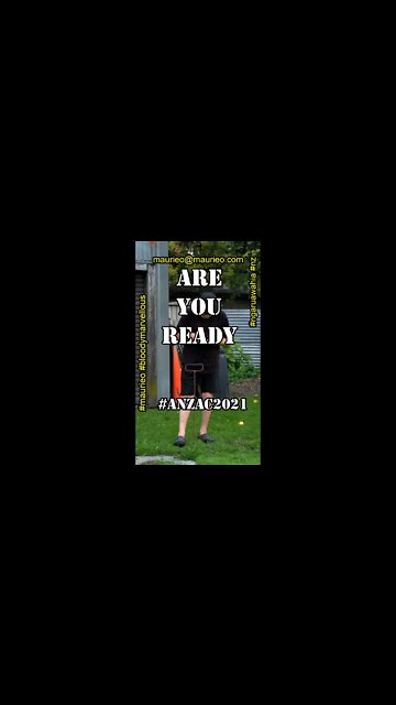 maurieo #shorts ARE YOU READY #ANZAC2021