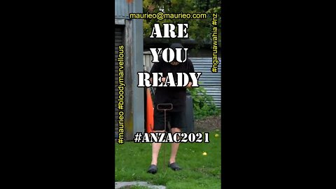 maurieo #shorts ARE YOU READY #ANZAC2021