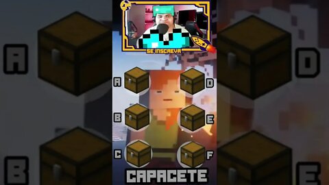 MINECRAFT O DESAFIO #cosmiconerd #minecraft