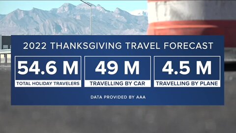 50 million people expected to travel ahead of Thanksgiving holiday, AAA says