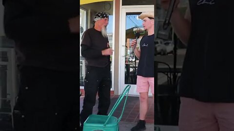 This Man Carries a Rock