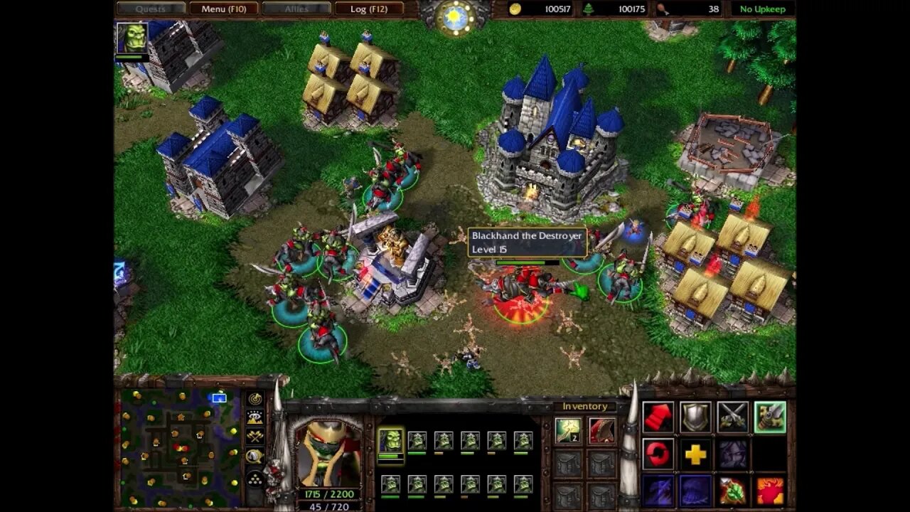 Warcraft 3 Classic: Blackhand the Destroyer (WC1)