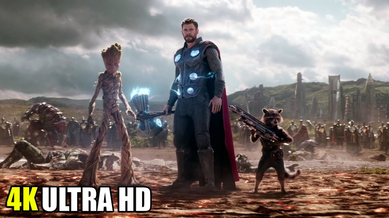 Thor Arrives In Wakanda Scene - Avengers Infinity War (2018)