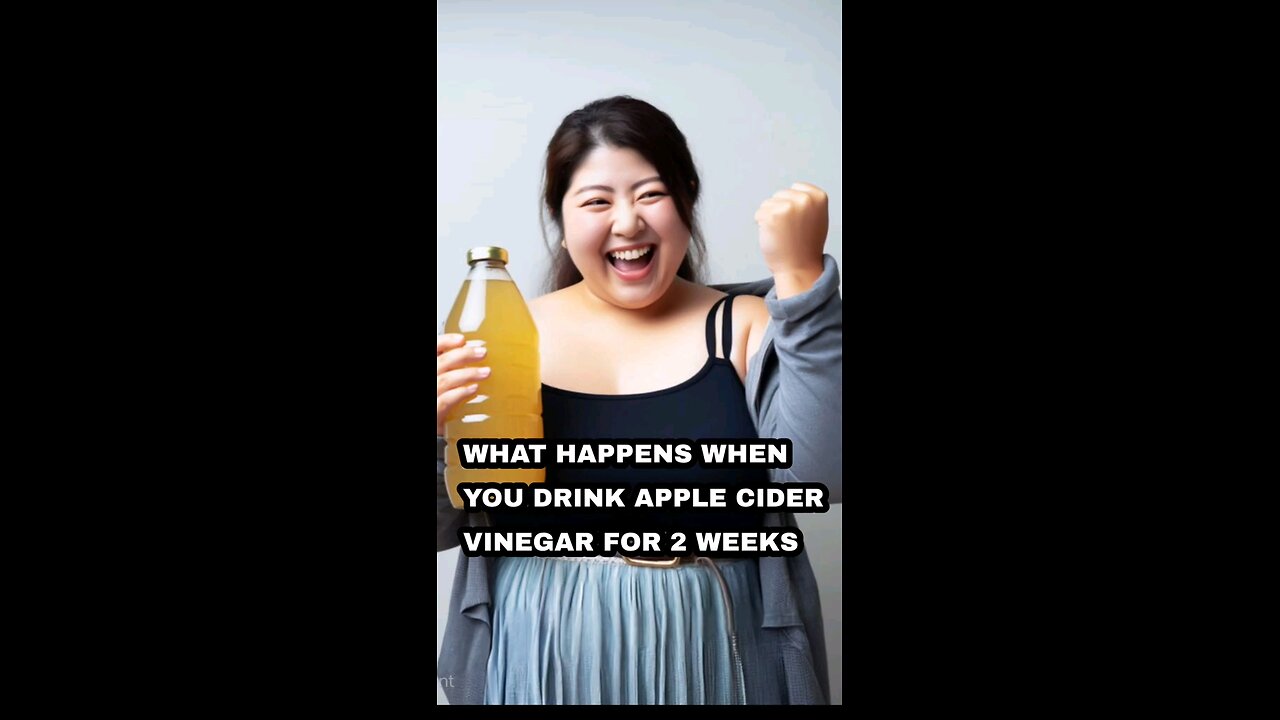 What would happen if you drink apple cider vinegar everyday for 2 weeks