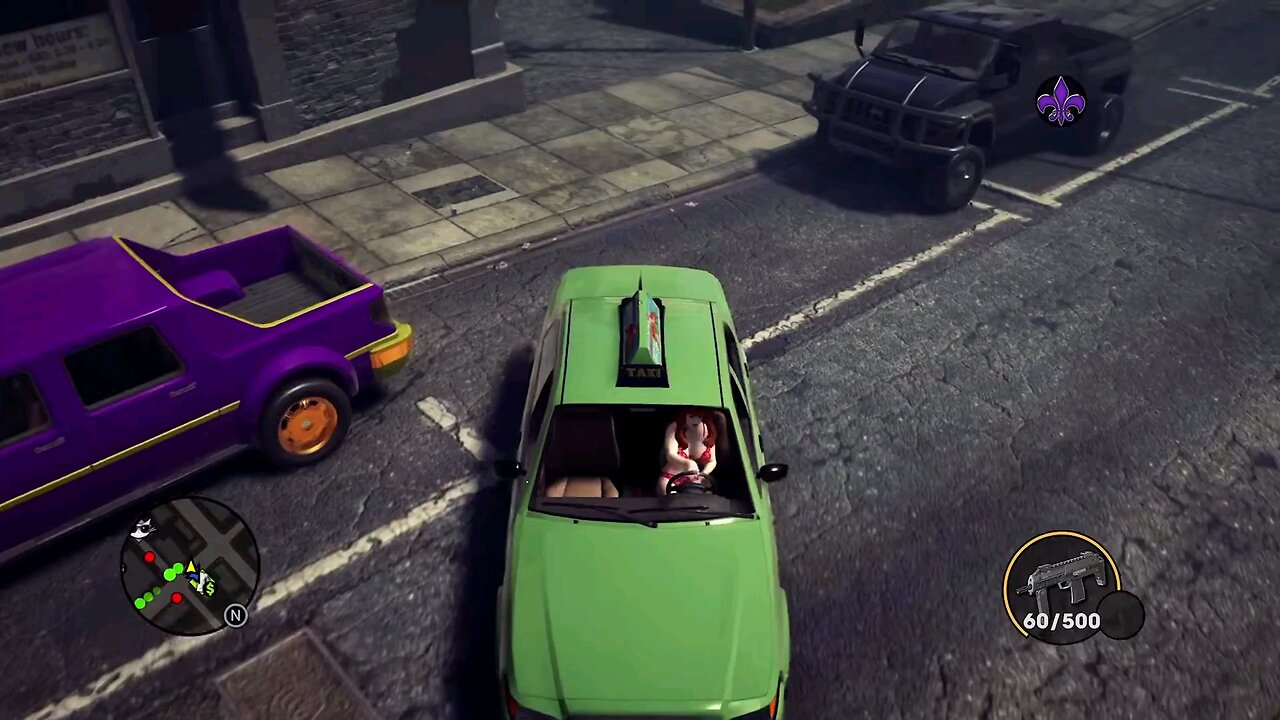 parallel parking in saints row