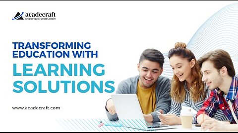 Transforming Education with Learning Solutions