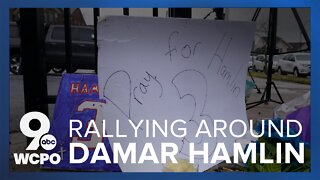 Damar Hamlin: Community rallies around Bills safety after cardiac arrest