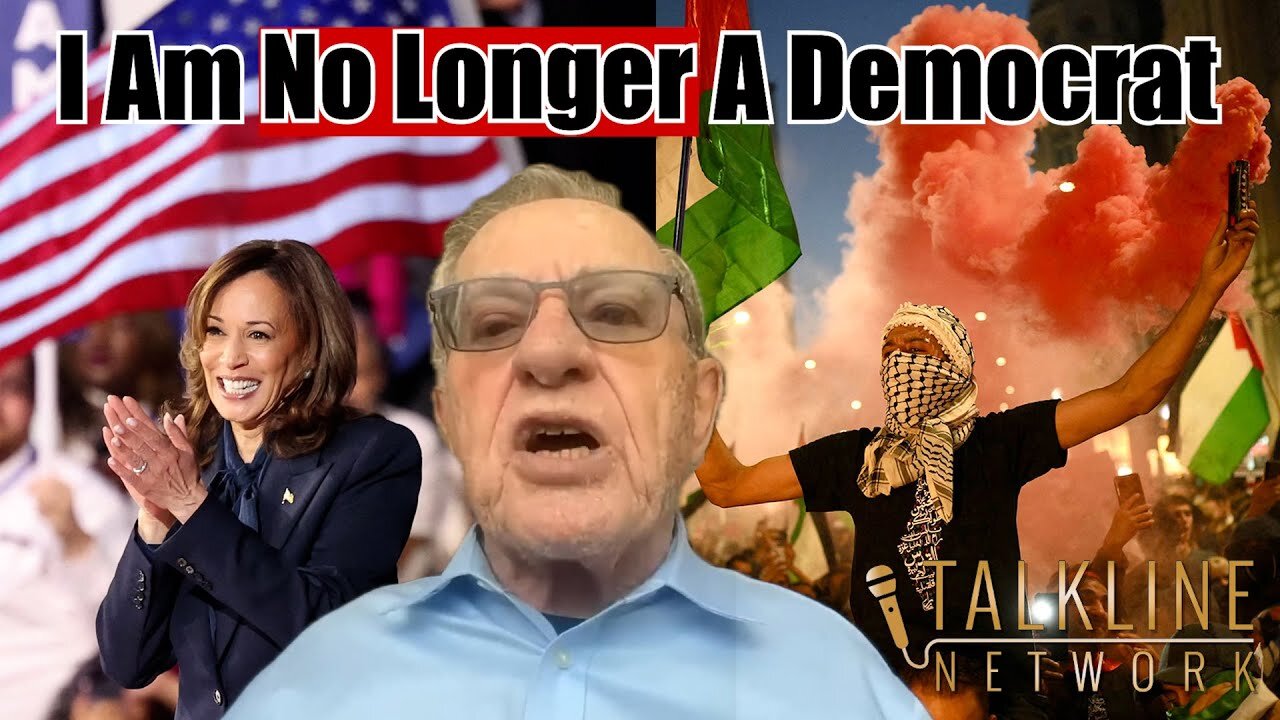 Talkline With Zev Brenner with Alan Dershowitz on his leaving The Democratic party over the DNC'