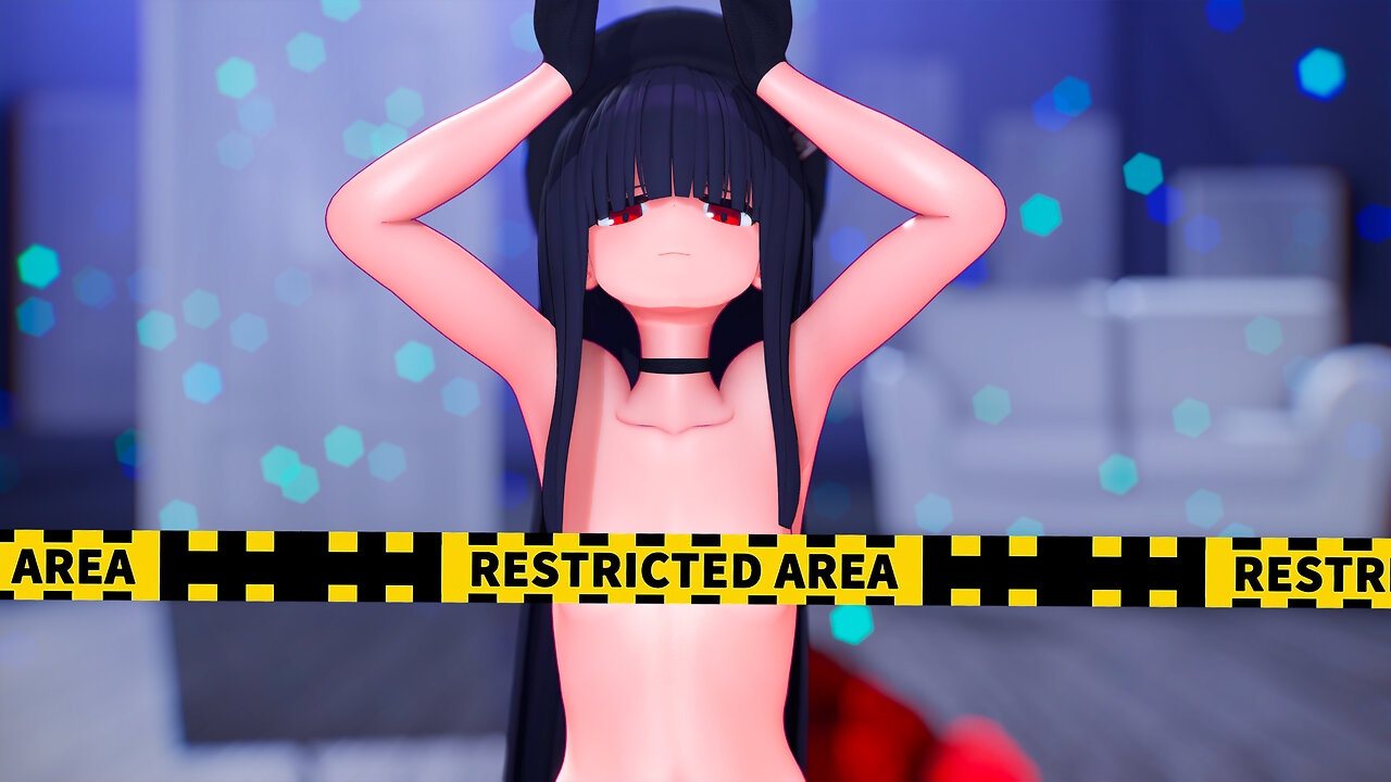【MMD BlueArchive 4k 60fps】《JusticeM◯b (お持ち帰り用モブちゃん)》~《『KING』 【Kanaria Feat. GUMI】》