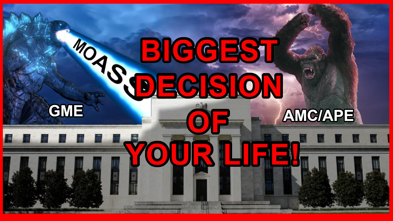 AMC / GME Holders: This is the Biggest Decision of your Lives!