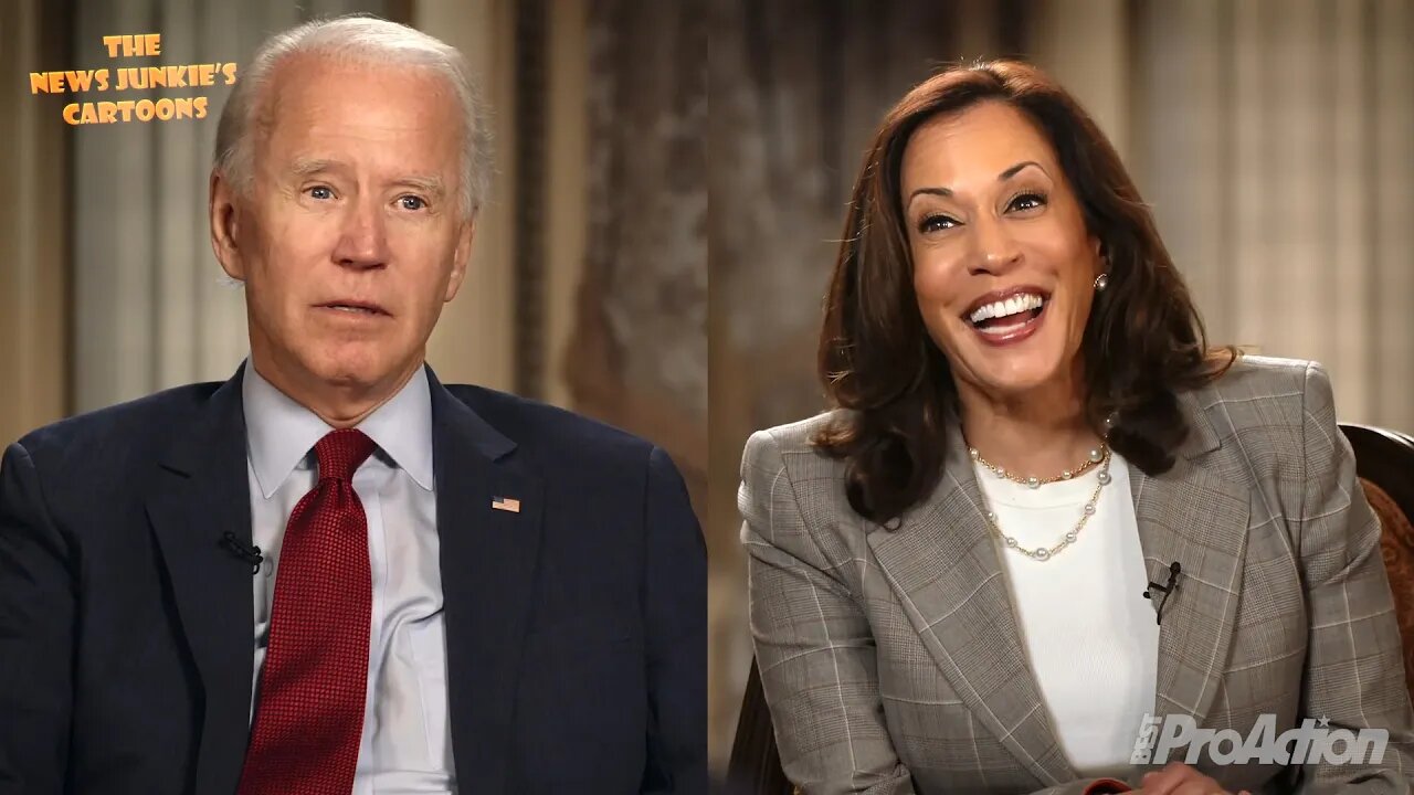 Joe and Kamala A Socially Distanced Conversation.