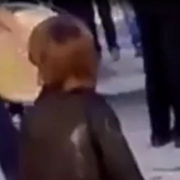 Kid is Dancing instead of mourning