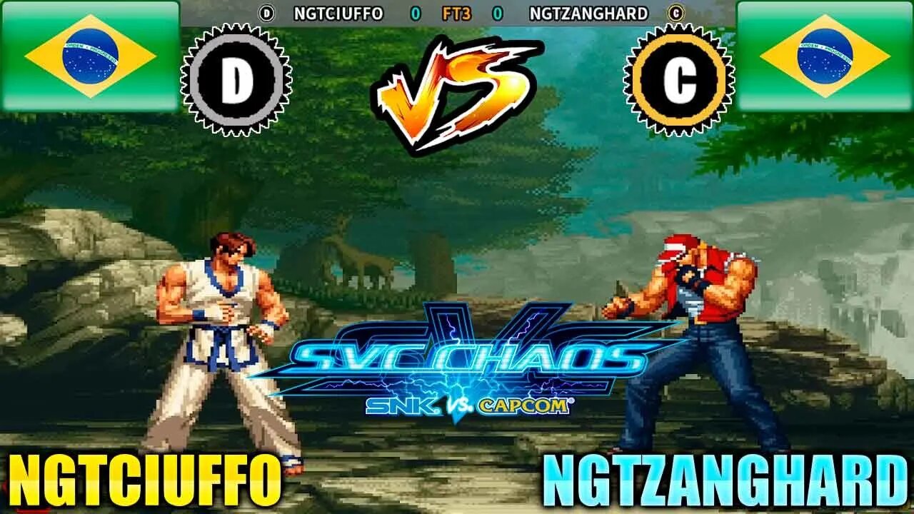 SNK vs. Capcom: SVC Chaos (NGTCIUFFO Vs. NGTZANGHARD) [Brazil Vs. Brazil]