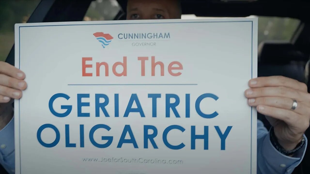 Joe Cunningham wants to End the Geriatric Oligarchy