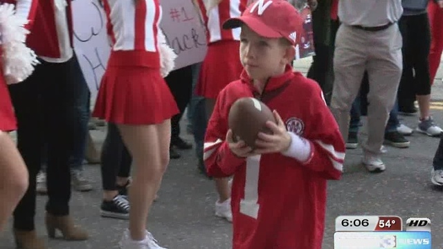 Boy defies the odds to join Husker football